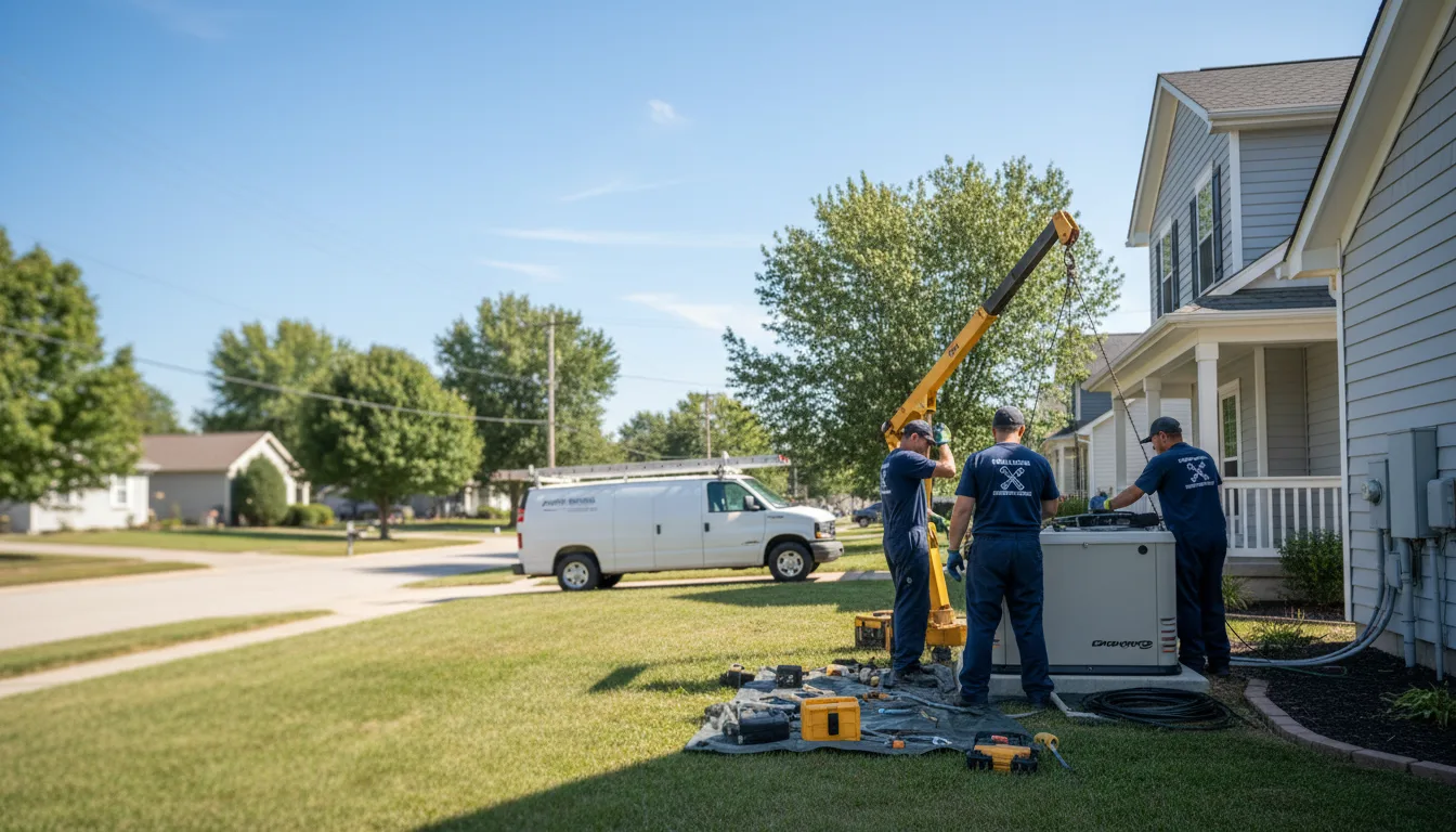 Generator Installation in Bartelso, IL near me